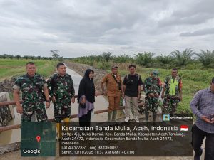 Kabid PSP Turun Langsung,Pantau Optimasi Lahan Non Rawa di Banda Mulia